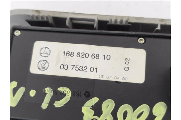 Recambio de mando elevalunas delantero izquierdo para mercedes-benz clase a (bm 168) 1.6 160 (168.033) referencia OEM IAM 168820