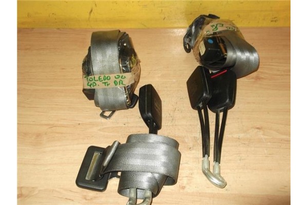 Recambio de juego cinturones trasero para seat toledo (1m2)(03.1999 ) 1.8 20v referencia OEM IAM   