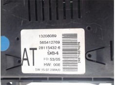 Recambio de ordenador de abordo para opel astra h berlina referencia OEM IAM 13208089 565412769 