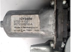 Recambio de elevalunas electrico delantero izquierdo para toyota auris (e15) 2.0 d-4d referencia OEM IAM 6980212220 8572002230A 