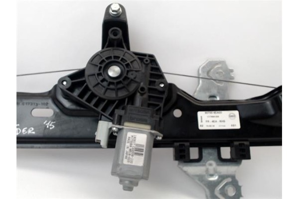 Recambio de mecanismo elevalunas delantero derecho para nissan qashqai (j10) referencia OEM IAM FR4EARHS  