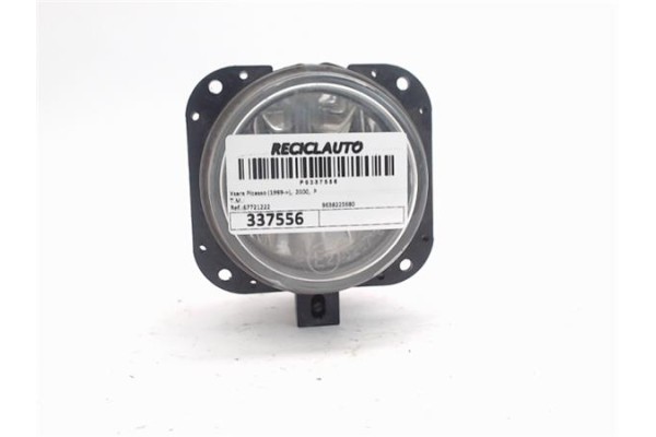 Recambio de faro antiniebla izquierdo para citroen xsara picasso referencia OEM IAM 9638225680 67721222 