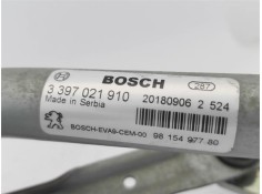 Recambio de motor limpiaparabrisas delantero para peugeot 2008 1.2 access referencia OEM IAM 9815497780  