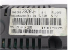 Recambio de pantalla para citroen c3 1.4 i referencia OEM IAM 96597970XT 5555502902 