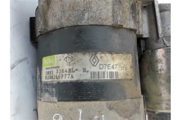 Recambio de motor arranque para renault clio ii fase i (b/cb0) 1.4 16 v initiale (b/cboc) referencia OEM IAM 8200075362 01246150