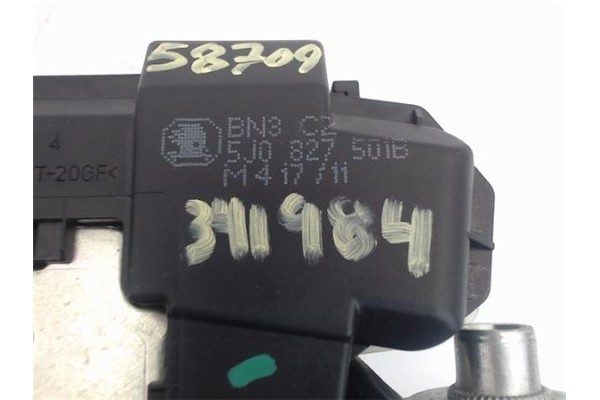 Recambio de cierre electromagnetico porton para skoda fabia (5j2) 1.2 referencia OEM IAM 5J0827501B  