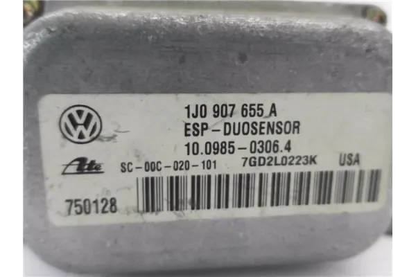 Recambio de centralita esp para seat leon (1m1) 1.6 signo referencia OEM IAM 1J1907637D 10098004822 