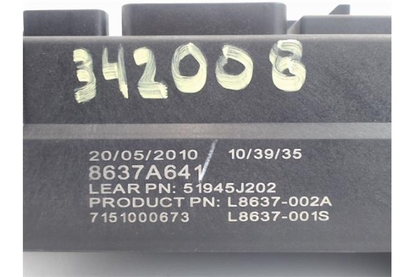 Recambio de caja fusibles/rele para mitsubishi asx (ga0w) 1.6 challenge 2wd referencia OEM IAM   