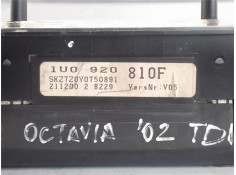 Recambio de cuadro completo para skoda octavia berlina (1u2) 1.9 family edition referencia OEM IAM 1U0920810F 211200 