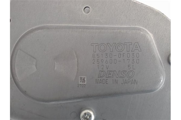 Recambio de motor limpiaparabrisas trasero para toyota verso (aur2/zgr2) 2.0 d-4d referencia OEM IAM 851300f030  