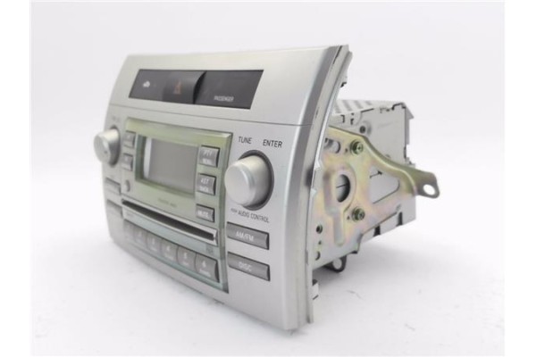 Recambio de radio / cd para toyota corolla verso (r1) 1.8 sol referencia OEM IAM 861200F010  