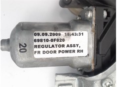 Recambio de mecanismo elevalunas delantero derecho para toyota verso (aur2/zgr2) 2.0 d-4d referencia OEM IAM 857100f0  