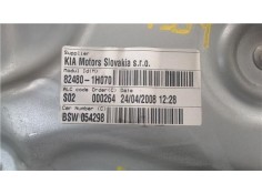Recambio de mecanismo elevalunas delantero derecho para kia ceed (ed) 1.6 crdi 115 referencia OEM IAM 402054D  