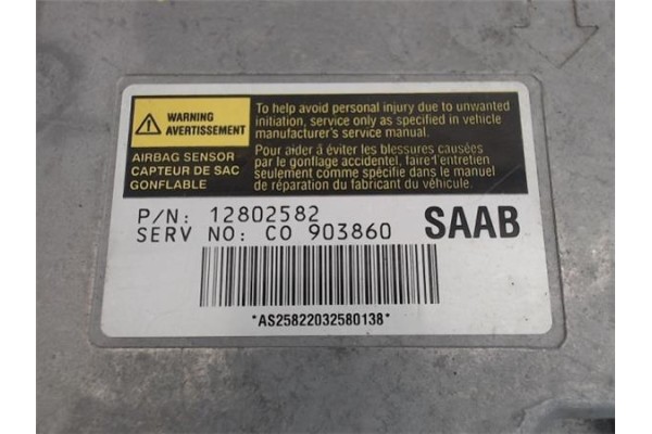 Recambio de centralita para saab 9-3 cabriolet 2.0 t referencia OEM IAM 12802582 CO903860 