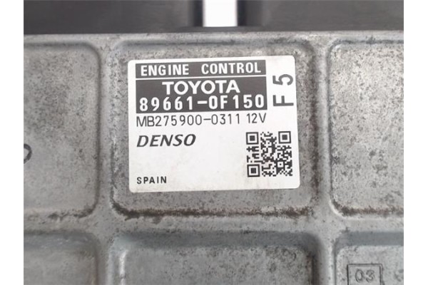 Recambio de centralita para toyota verso (aur2/zgr2) 2.0 d-4d referencia OEM IAM 896610f150  