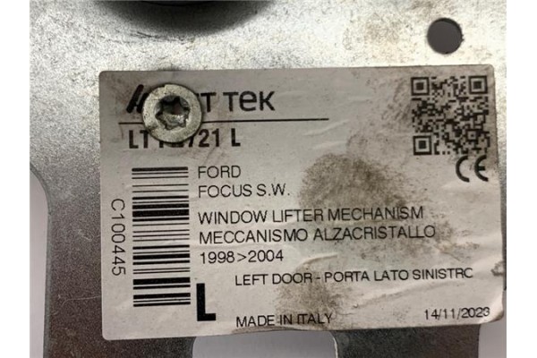 Recambio de mecanismo elevalunas delantero izquierdo para ford focus (daw, dbw) 1.8 tdci referencia OEM IAM 4781958  