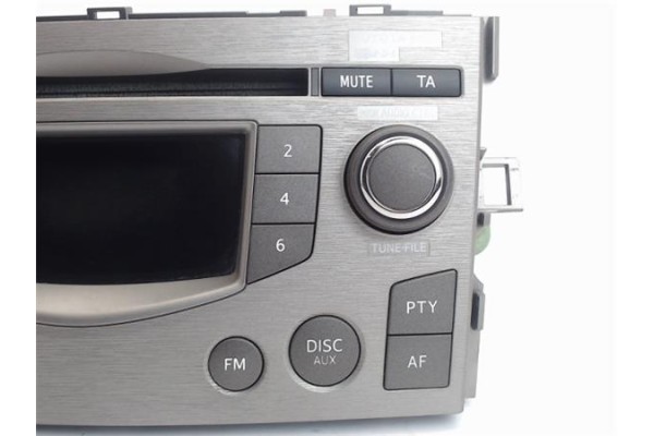 Recambio de radio / cd para toyota verso (aur2/zgr2) 2.0 d-4d referencia OEM IAM 861200f060  