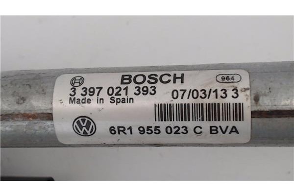 Recambio de motor limpiaparabrisas delantero para seat ibiza berlina (6j5) 1.6 tdi referencia OEM IAM 6R1955119A 390241566 