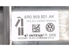 Recambio de mecanismo elevalunas delantero izquierdo para seat ibiza berlina (6j5) 1.6 tdi referencia OEM IAM 6J4837401J  