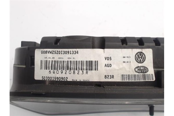 Recambio de cuadro completo para volkswagen polo iv (9n3) 1.2 edition referencia OEM IAM 6Q0920823R 503001590902 