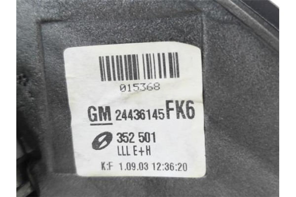 Recambio de retrovisor electrico izquierdo para opel vectra c berlina 3.0 cdti referencia OEM IAM 13253333  