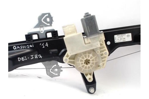 Recambio de mecanismo elevalunas delantero izquierdo para nissan qashqai (j10) referencia OEM IAM 807014EA0A03  