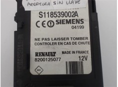 Recambio de llave para renault scenic ii (jm) 1.9 exception referencia OEM IAM 8200125077 S118539002A 
