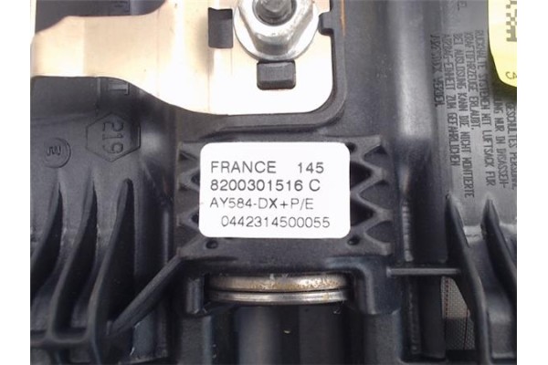 Recambio de airbag volante para renault megane ii berlina 5p referencia OEM IAM 8200301516AC 044231400055 