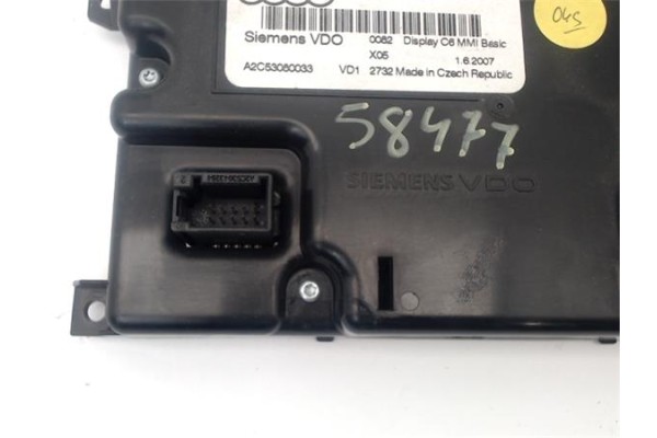 Recambio de display para audi a6 avant (4f5) 2.0 tdi referencia OEM IAM 4F0919603  