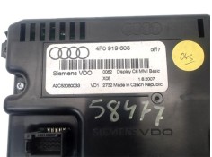 Recambio de display para audi a6 avant (4f5) 2.0 tdi referencia OEM IAM 4F0919603  