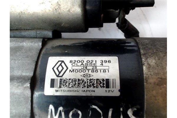 Recambio de motor arranque para renault clio ii fase ii (b/cb0) 1.5 authentique referencia OEM IAM 8200021396 M000T87881 7711135