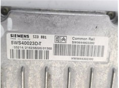 Recambio de centralita para citroen xsara berlina 2.0 hdi 90 referencia OEM IAM SW9644803380 5WS40023D 