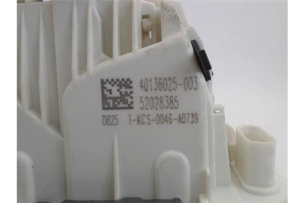Recambio de cierre electromagnetico trasero izquierdo para fiat 500x (334) 1.6 urban referencia OEM IAM 52028385 40136025003 