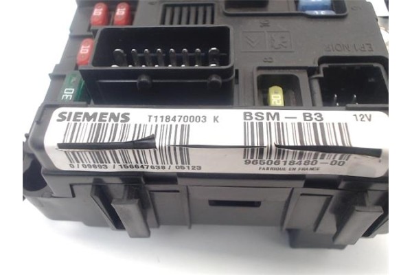 Recambio de caja fusibles/rele para citroen xsara picasso 1.6 hdi referencia OEM IAM 6556Y0  