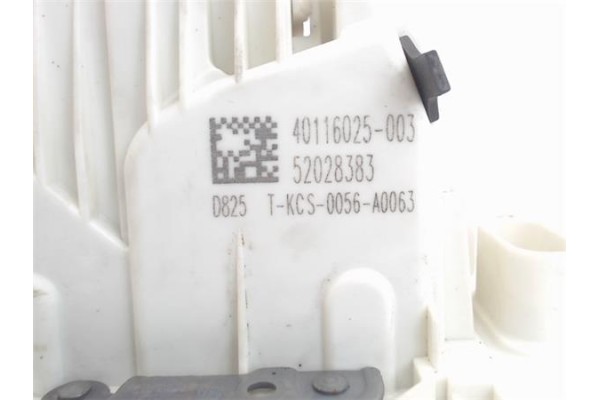 Recambio de cierre electromagnetico delantero izquierdo para fiat 500x (334) 1.6 urban referencia OEM IAM 52028383 40116025003 