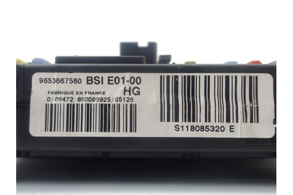 Recambio de caja reles para citroen xsara picasso 1.6 hdi referencia OEM IAM BSIE0100 9653667580 