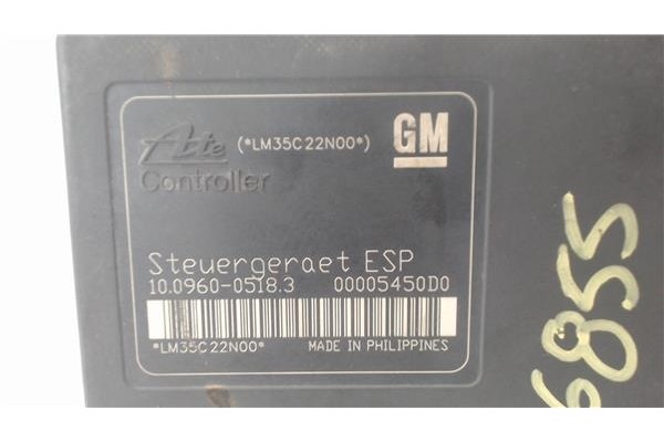 Recambio de nucleo abs para opel astra h berlina 1.9 cdti 16v referencia OEM IAM 13157578  