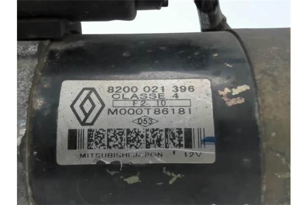 Recambio de motor arranque para renault clio ii fase ii (b/cb0) 1.5 authentique referencia OEM IAM 8200021396 M000T87881 7711135