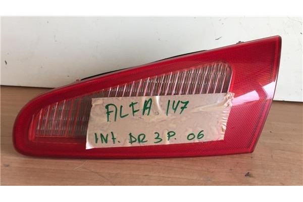 Recambio de piloto trasero derecho para alfa romeo 147 (190) 1.6 ts 105 collezione referencia OEM IAM 60693791   Recambio de piloto trasero derecho para alfa romeo 147 (190) 1.6 ts 105 collezione referencia OEM IAM 60693791