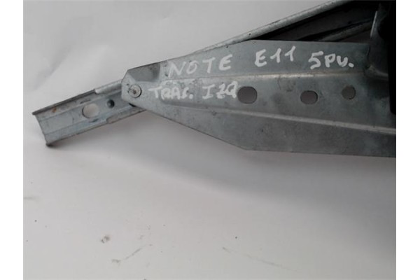 Recambio de mecanismo elevalunas trasero izquierdo para nissan note (e11e) referencia OEM IAM   