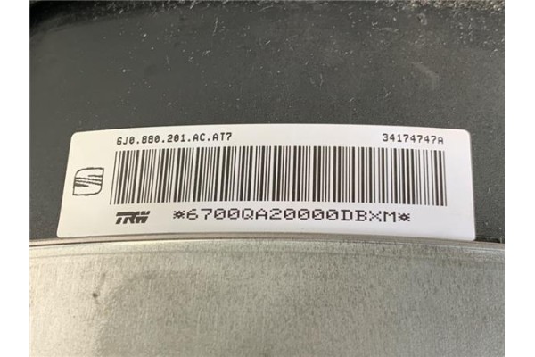 Recambio de kit airbag para seat ibiza berlina (6j5) 1.6 tdi referencia OEM IAM 6J0880201AEAT7  