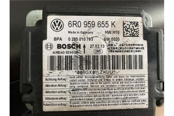 Recambio de kit airbag para seat ibiza berlina (6j5) 1.6 tdi referencia OEM IAM 6J0880201AEAT7  