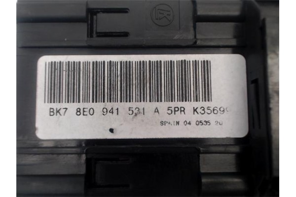 Recambio de conmutador luces para audi a4 avant (8e) 1.9 tdi (96kw) referencia OEM IAM 8E09415315PR BK78E0941531 