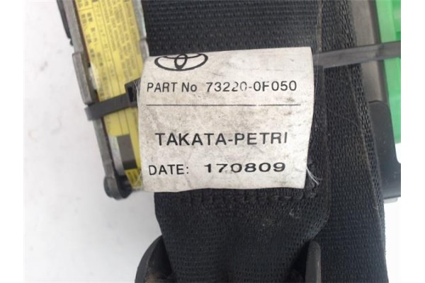 Recambio de cinturon seguridad delantero izquierdo para toyota verso (aur2/zgr2) 2.0 d-4d referencia OEM IAM 732200f050  