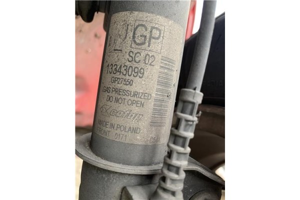 Recambio de amortiguador delantero izquierdo para opel corsa d 1.3 cdti referencia OEM IAM 13343099 GP27550 