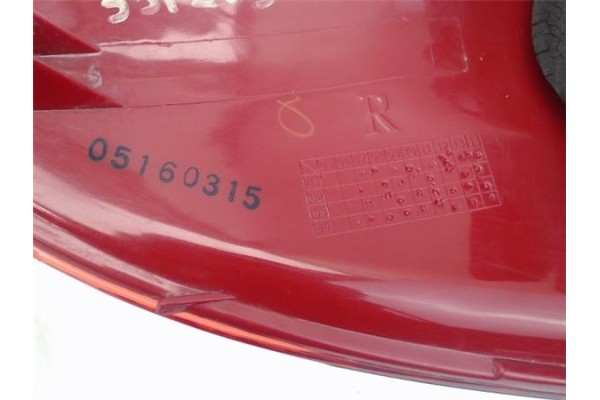 Recambio de piloto trasero derecho para peugeot 206 1.4 xs clim referencia OEM IAM 6351P1  