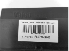 Recambio de resistencia calefaccion para nissan note (e11e) 1.5 dci referencia OEM IAM F657165W  