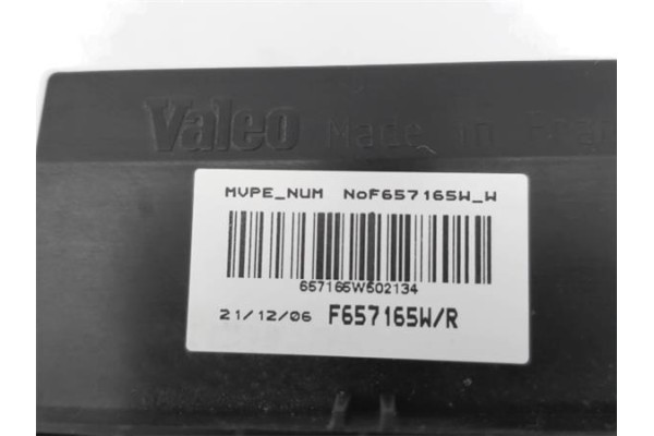 Recambio de resistencia calefaccion para nissan note (e11e) 1.5 dci referencia OEM IAM F657165W  