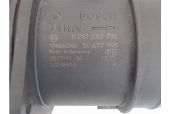 Recambio de caudalimetro para volvo s60 berlina 2.4 d5 referencia OEM IAM 30677999 0281002730 