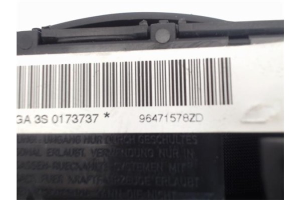 Recambio de airbag volante para citroen c4 berlina referencia OEM IAM 96471578D  